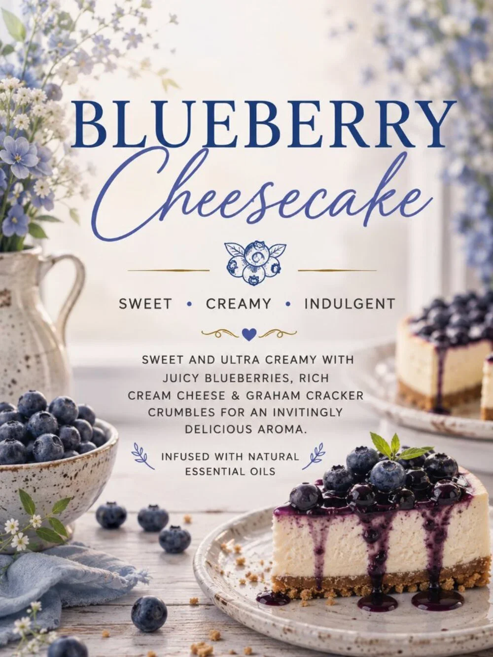Something Wicked This Way Bakes Wax Melts | Blueberry Cheesecake Scent